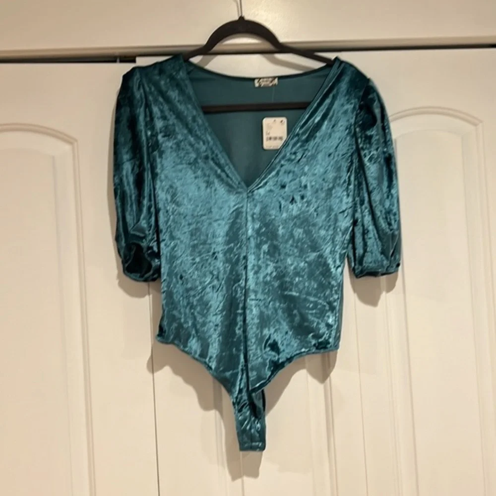 FREE PEOPLE medium NWT Don't You‎ Wish Bodysuit